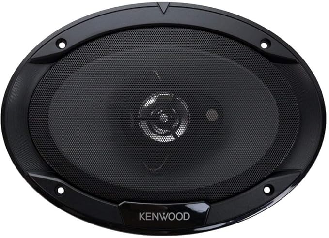 Kenwood KFC-6966S 6 x 9 Inch 400-Watt 3-Way Flush Mount Coaxial Car Speaker Easy Installation - Pair
