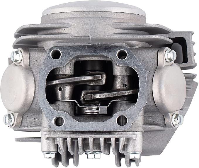 Lifan 125 Complete Cylinder Head Assembly Kit for 52.4mm Bore 125cc Horizontal Engines Motorcycle ATV Go Kart Dirt Bike Parts