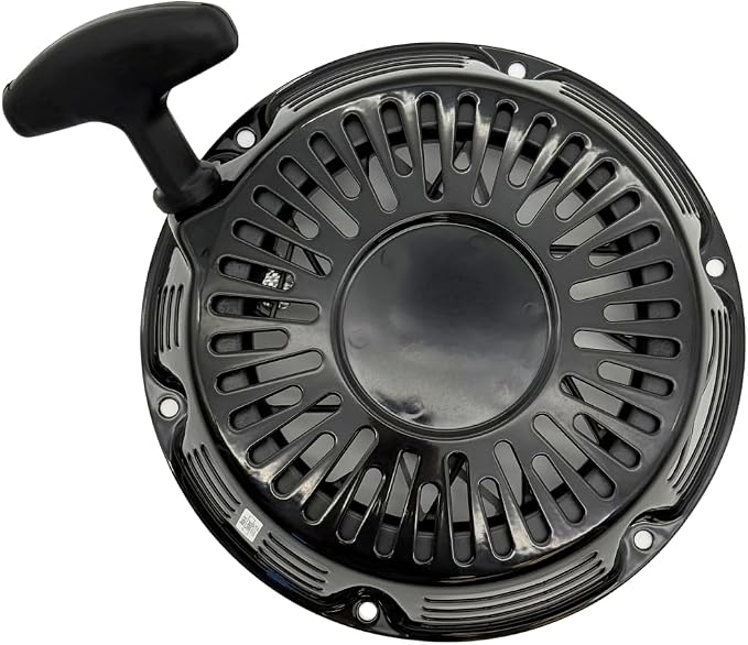 KINDZA Genuine Recoil Starter Assy 28400-Z5T-305ZB with Genuine Emblem 87521-Z5T-000 for Honda GX390 GX360 GX340 Engines Black Color