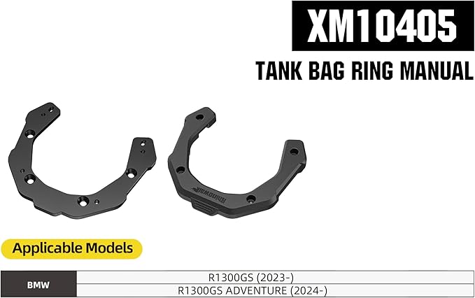 Rhinowalk Motorcycle Tank Bag Adapter Base with Strong Magnetic-XM10405