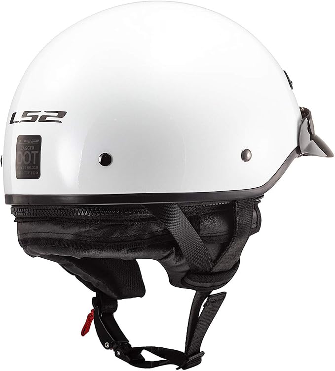 LS2 Helmets Bagger Motorcycle Half Helmet