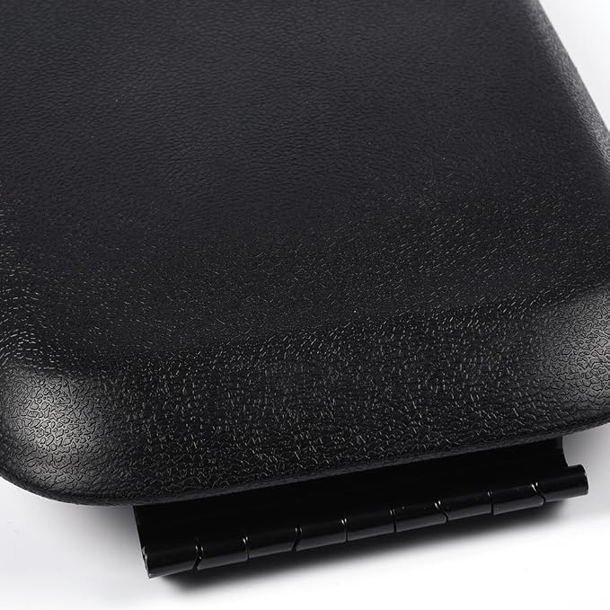 ANDPLAY Center Console Armrest Lid w/Latch Black Replacement Compatible with 2005 2006 2007 2008 2009 Ford Mustang 5R3Z-6306024-AAC, 5R3Z6306024AAC