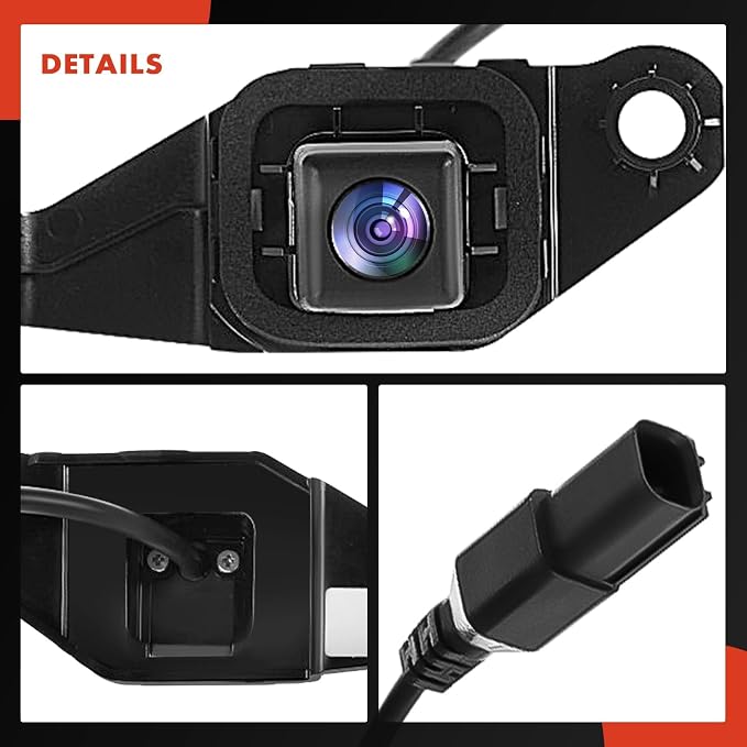 A-Premium Rear View Backup Camera Compatible with Toyota | Parking Camera for 2016 2017 2018 2019 Prius C - Replace# 86790-52210