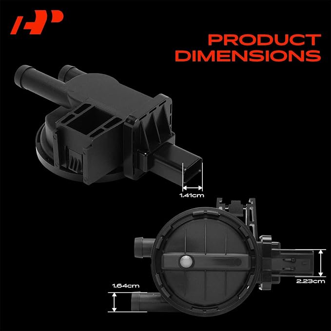 A-Premium Fuel Vapor Leak Detection Pump Compatible with Jeep Wrangler, Liberty & Dodge Grand Caravan, Ram 1500, Charger, Durango & Chrysler Town & Country, 300, Pacifica