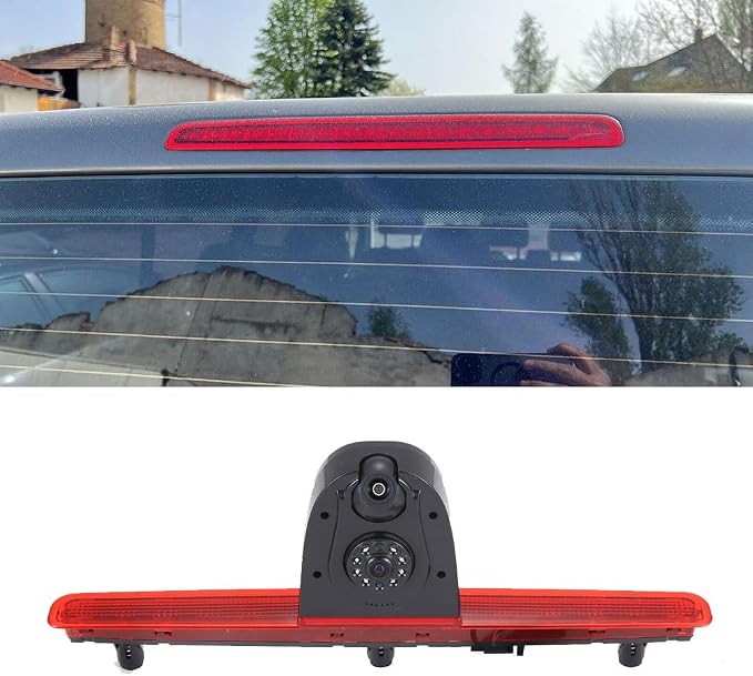 Third Roof Brake Lamp Back up Car Camera Dual Camera Parking Reverse Replacement for VW T5 Bus Transporter V Kasten Bus Multivan Caravelle startline 2013 Business Waterproof Night Vision
