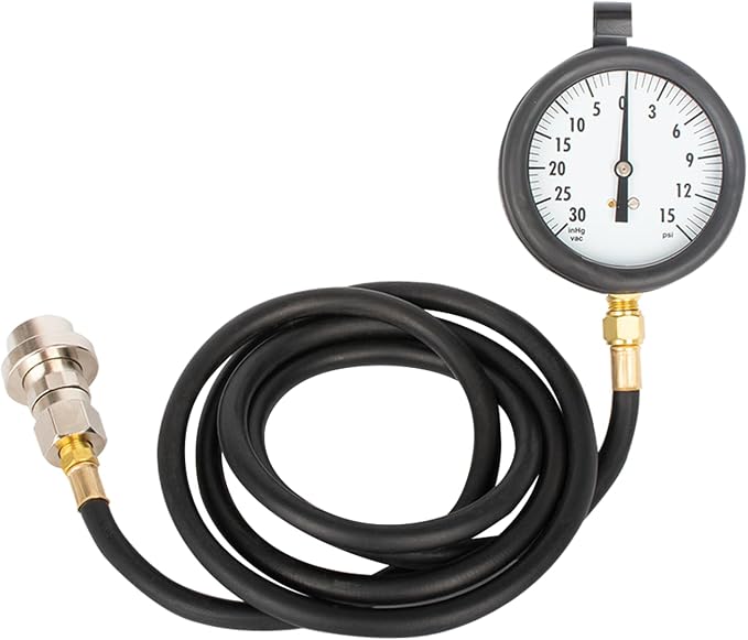 TU-32-6 Fuel Pressure Tester Kit, Fuel Pressure Tester Compatible with GM 6.6L Duramax Diesel Fuel Engines, Fuel Pressure Test Kit.