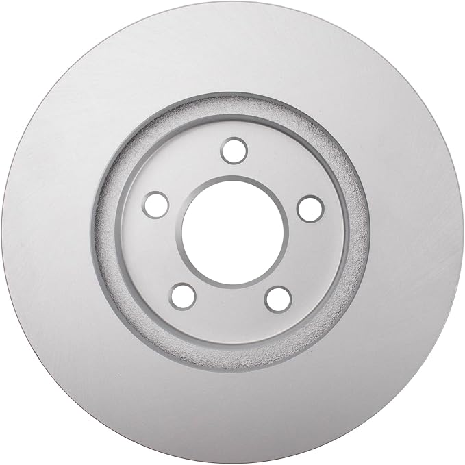 TRQ Front Brake Rotor Set G Coated Vented Compatible with 2003-2011 Ford Crown Victoria 2003-2011 Lincoln Town Car 2003-2011 Mercury Grand Marquis 2003-2004 Marauder