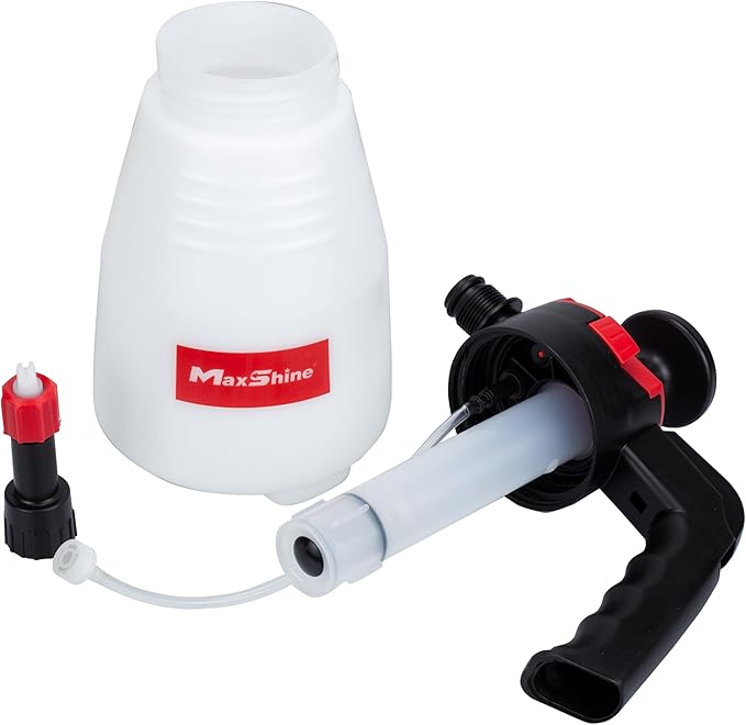 Maxshine 1.5L Pump Foam Sprayer - Hand Pressure Foam Sprayer for Car Detailing, Home Cleaning, and Garden Use - Versatile, Easy-to-Use for Multiple Applications