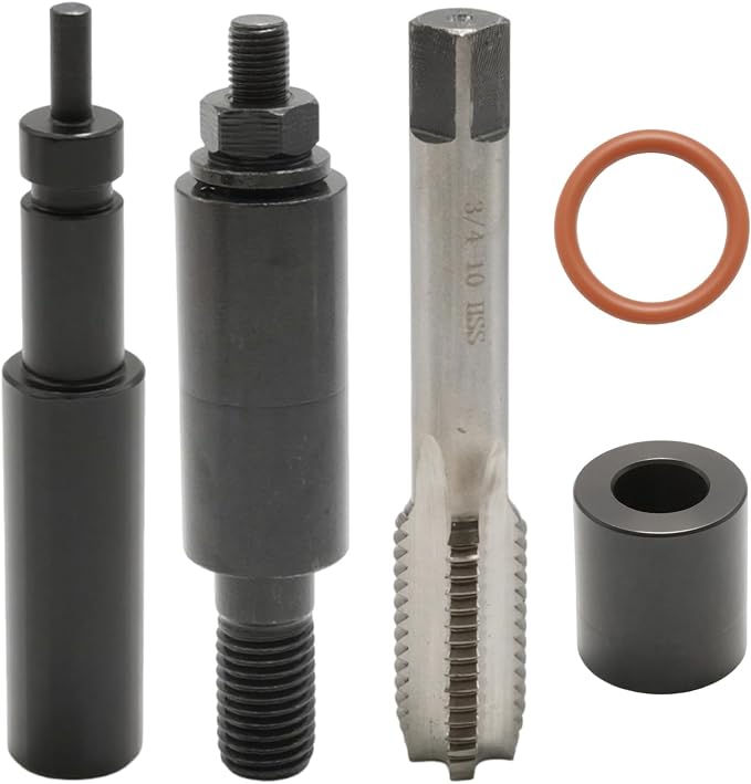 Saihisday Fuel Injector Sleeve Cup Remove&Installation Tool Kit | Replacement for Ford All 2003 - 2010 6.0L and 6.4L Powerstroke Engines, include F Series 250, 350, 450, 550 and more