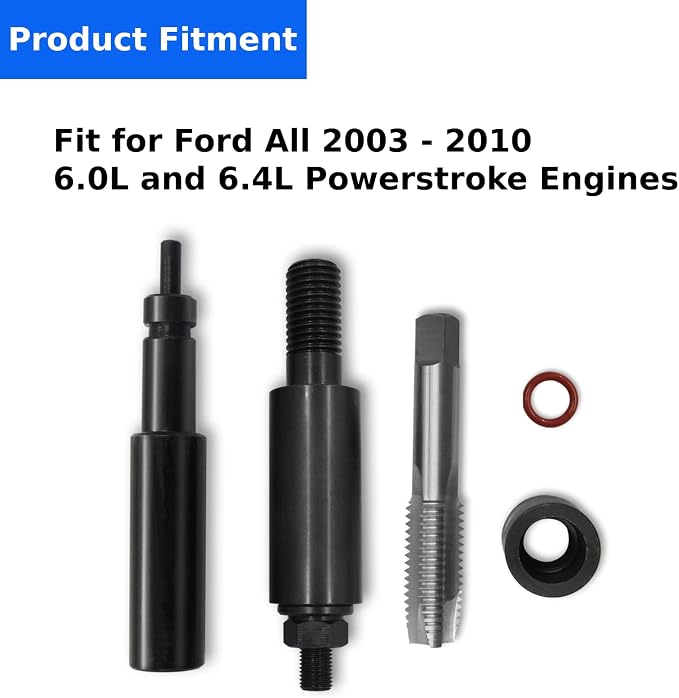 Fuel Injector Sleeve/Cup Remove & Install Tool Kit for All Ford Engines 6.0L and 6.4L 2003-2010