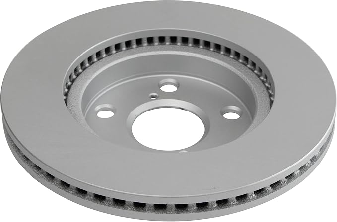 TRQ Front Brake Rotor Set G Coated Vented Compatible with 2010-2012 Lexus HS250h 2008-2015 Scion xB 2012-2017 Toyota Prius V 2006-2018 Toyota RAV4