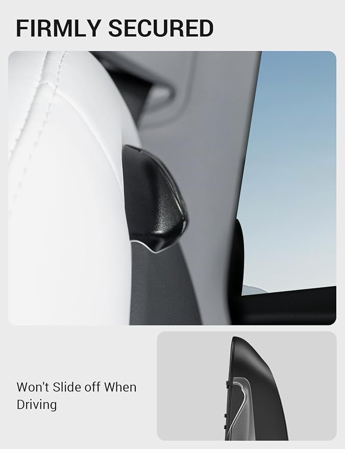 Motrobe Tesla Model Y/3 Center Console Organizer and Tesla Model Y/3/S Seat Hooks