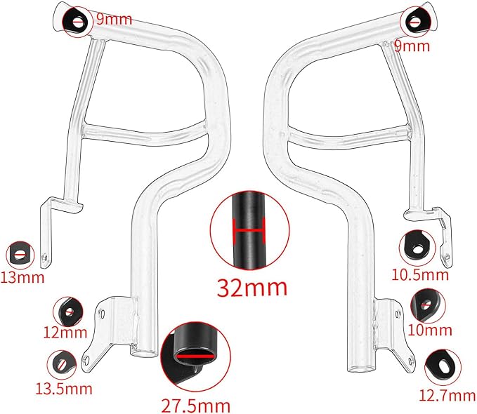 Motorcycle Engine Guard Highway Bumper Stunt Cage Crash Bar Fits for Vulcan S 650 VN650 EN650 2015-2026 Frame Tank Falling Protector