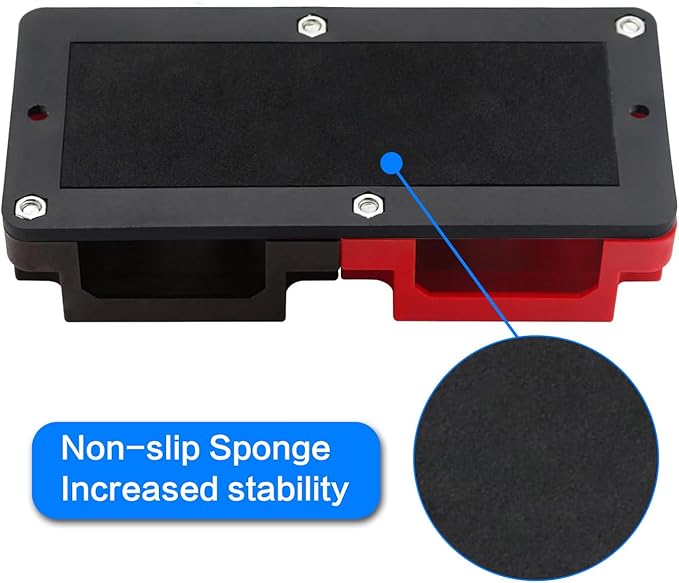 600A Bus Bar 12V Waterproof Power Distribution Block with 4 x M10(3/8") Terminal Studs Heavy Duty Marine Bus Bar Module Design for Automotive RV Car Marine Truck Boat