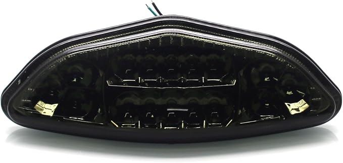 MZS Motorcycle Tail Light, LED Integrated Turn Signal Blinker Smoke Lens Compatible with DL650 Vstrom 650 2004-2011 / DL1000 Vstrom 1000 2002-2012