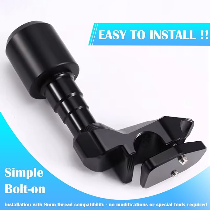 Motorcycle Frame Sliders Engine Guard Anti Crash Pad Protector for CFMOTO 450SS 450SR 450NK CF MOTO 450SS, Black Aluminum Bodywork Protection Frame Accessories (Black)