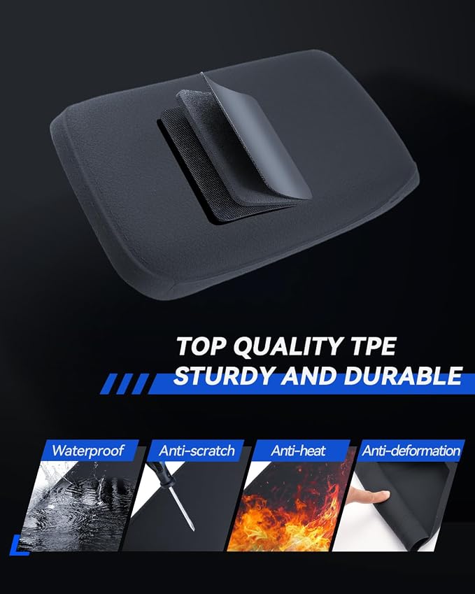 for Outback Armrest Cover& Armrest Hidden Privacy Tray 2026 Subaru Outback Accessories Durable [OEM Design& Friendly Liquid Silicone Rubber]