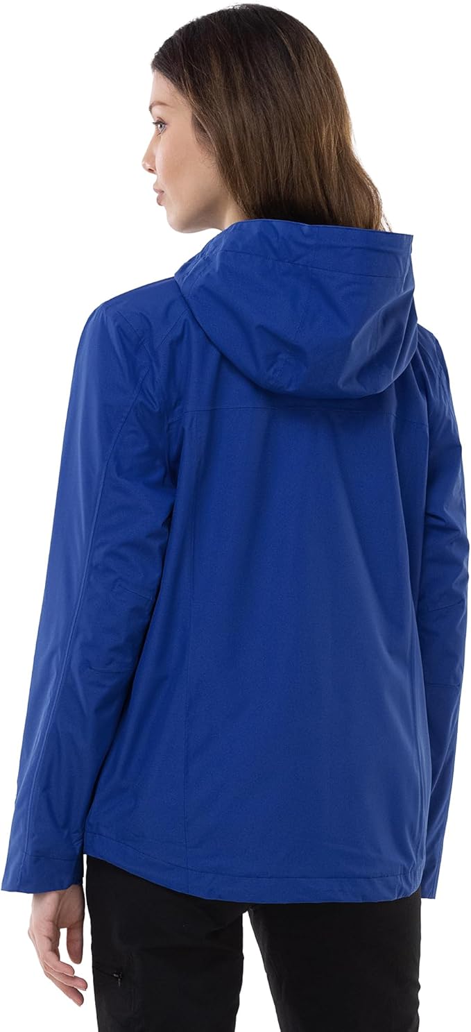 Outdoor Ventures Packable Rain Jacket Women Lightweight Waterproof Raincoat with Hood Cycling Bike Jacket