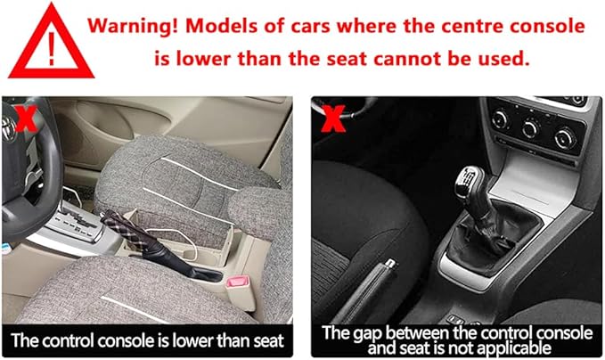 BAILISI Car seat gap filler organizer,multifunctional car seat organizer,Adjustable Cup Holder car console side storage box Holders phone, sunglasses,car accessories(Black)