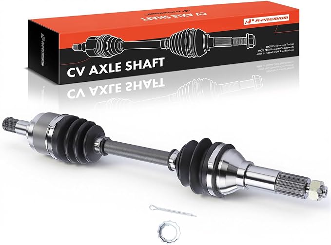 A-Premium CV Axle Shaft Assembly Compatible with Yamaha Grizzly 600 YFM600F 4x4 2000-2001, YFM600FH 4x4 Hunter Edition 2000-2001, YFM600FWA 4x4 1999, Front Driver or Passenger Side