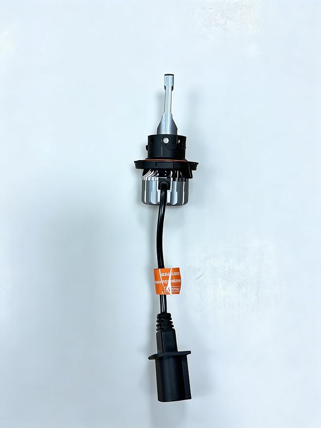 SEALIGHT H13 Bulbs, 46000LM 800% Brighter 6500K Cool White H13 Bulbs with Fan, 60000H Lifespan, 1:1 Mini Size Fog Light, Pack of 2