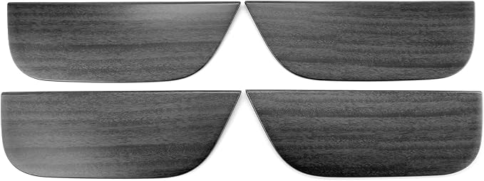 YOUTOOCAR Door Kick Panel Protector Covers Compatible with Hyundai IONIQ 9 Accessories (Wood Grain)