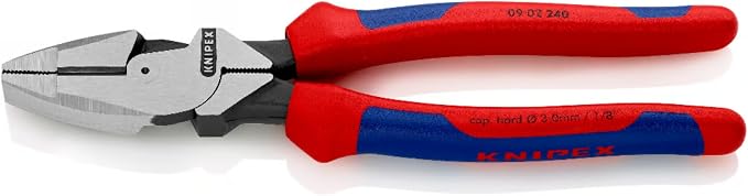 09 02 240 SB Lineman’S Pliers 9, 45" with Soft Handle In Blister Packaging