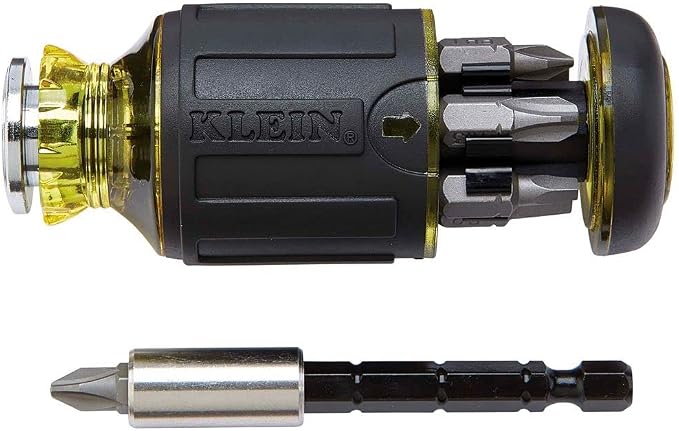 Klein Tools Precision Driver Kit with Multi-Bit Screwdriver (32308) and All-in-One Repair Tool Kit with 39 Bits for Apple Products (32717), 2-Piece