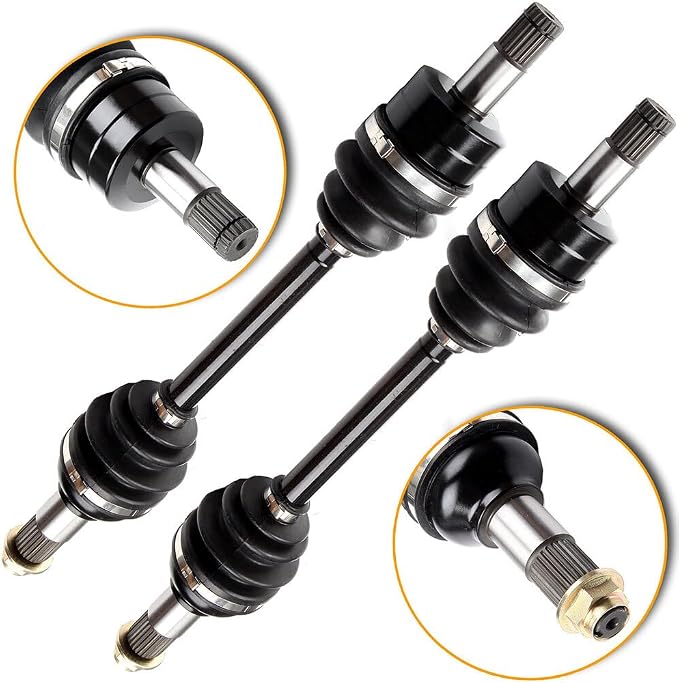 SCITOO 28P-2510F-00-00,3B4-2518E-00-00 Front Left Right CV Axle for Yamaha Grizzly 550 Grizzly 700 Kodiak 700 Kodiak 700K