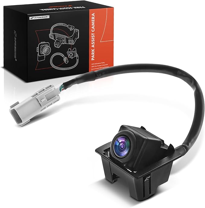 A-Premium Park Assist Camera Rear View Backup Reverse Camera Compatible with Select Chevrolet and GMC Models - 2010-2013 Equinox, 2013-2015 Cruze, 2016 Cruze Limited, 2010-2013 Terrain, Orlando