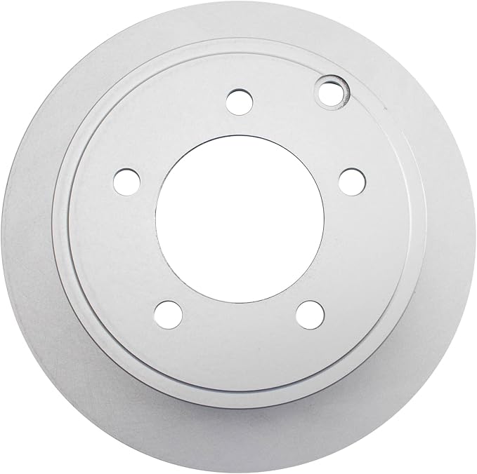 TRQ Rear Brake Rotors Set Premium G-Coated 2 Piece Smooth Driver & Passenger Side Compatible with 2011-2014 Chrysler 200 2008-2017 Mitsubishi Lancer