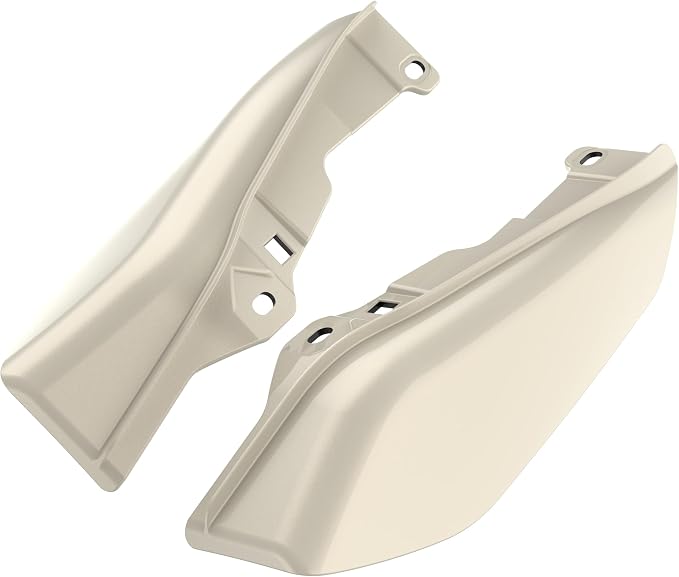 Color - Matched Mid Frame Air Deflectors Heat Shield, Perfectly Fit for Harley Touring Models 2009-2026 Morocco Gold Pearl