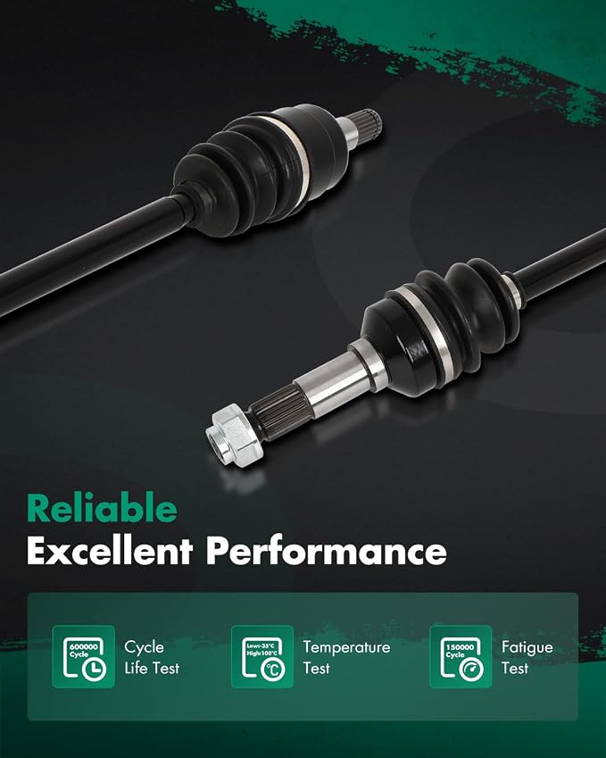 CV Axle Shaft Assembly front left right for Yamaha YXZ1000R 2016-2022 2HC-2518for F-00-00, 2HC-2518for F-01-00 2PCS