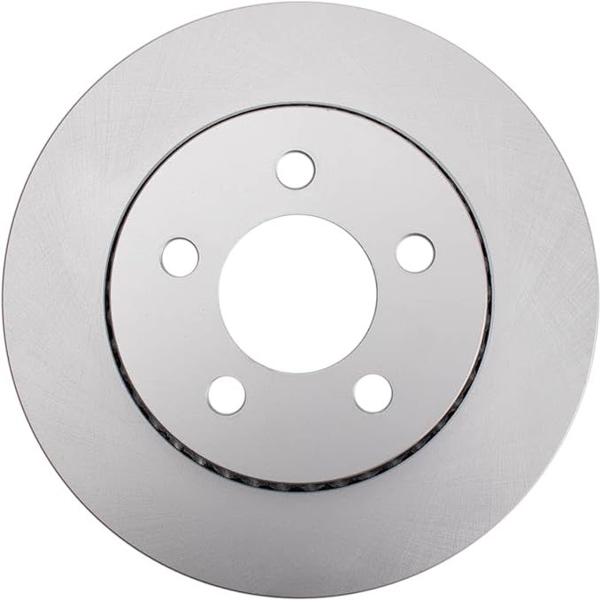 TRQ Front Brake Rotor Set G Coated Vented Compatible with 2007-2011 Dodge Nitro 2008-2012 Jeep Liberty
