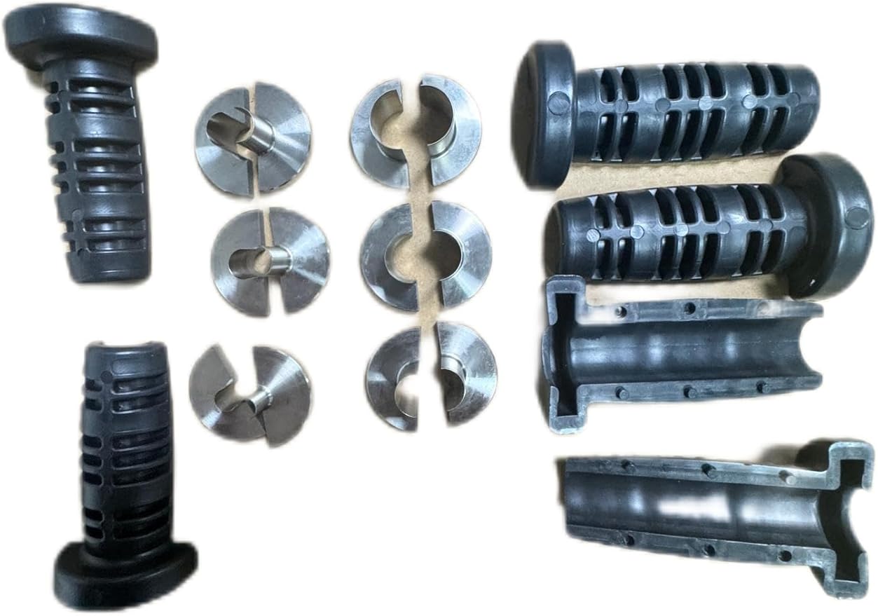 2 Models Air Hose Removal Tool Set for Volvo and Euro Trucks, 6-16mm, Stainless Steel, 88800414 JD006-1 JD006-2 JD006-3 (Split-Type air Hose Removal Tool + Pliers)