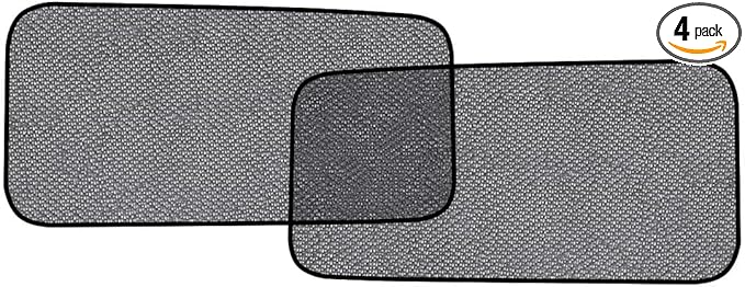Car Window Shade for Ford Transit 2015-2026,2 Pack UV & Glare Protection, Breathable Privacy Screen, Insect & Bug Blocker Magnetic Mesh Side Rear Sun Shades for Baby Camping, Napping & Travel
