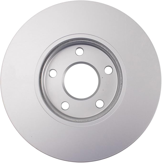 TRQ Front Brake Rotor Set G Coated Vented Compatible with 2010-2013 Ford Transit Connect