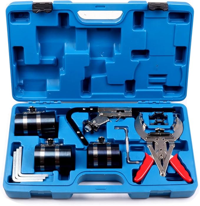 ECCPP Piston Ring Service Set Cleaning Ring Expander Compressor Tool Set Fit for Auto Engine Motor