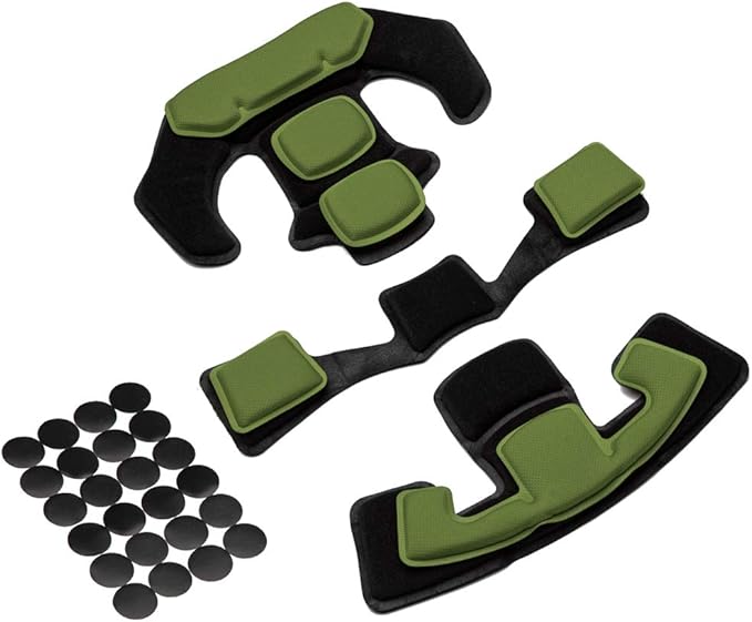 Memory Foam Pad Protective Mat Helmet Padding Kit Replacement Universal Motorcycle Tactical Cushions for ACH MICH Team Wendy FMA EXF Helmet