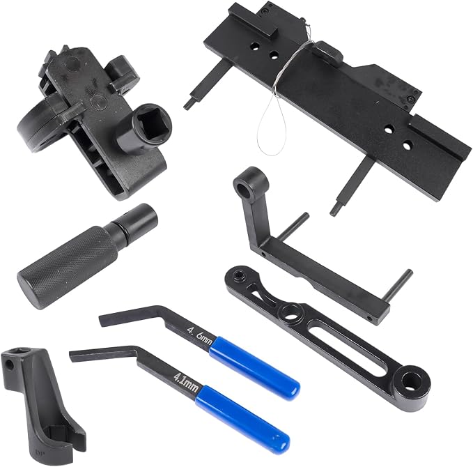 9Pcs Camshaft Timing Tool TDC Locating Pin Engine Tool Kit Replacement for Detroit Diesel DD15 Engine W470589042300 W470589001500