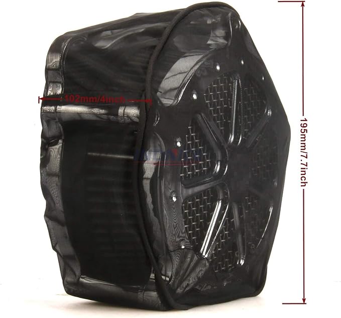 For harley air cleaner filter Sportster Softail Touring street road king glide Dyna for harley davidson air intake filters (Speed 7 style -gray filter, C-For Touring 08-16, Softail 16-17)