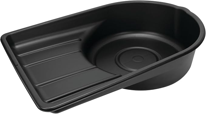 Performance Tool W4072 Black Extra Large Portable 7.5 Gallon Oil Drain Pan, (28.4 L)