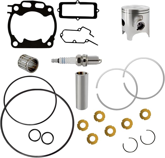 1P8-11630-00-00 Piston Assembly Kits Compatible with 2005-2024 Yamaha YZ250 YZ250X Complete Top End Piston Kit with Gaskets "B"