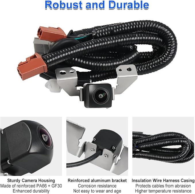 JDMON Backup Camera Replacement for Honda Pilot 2012 2013 2014 2015 Reverse Rear Park Assist Camera Replacement for 39530SZAA01 39530SZAA21 HO1960125