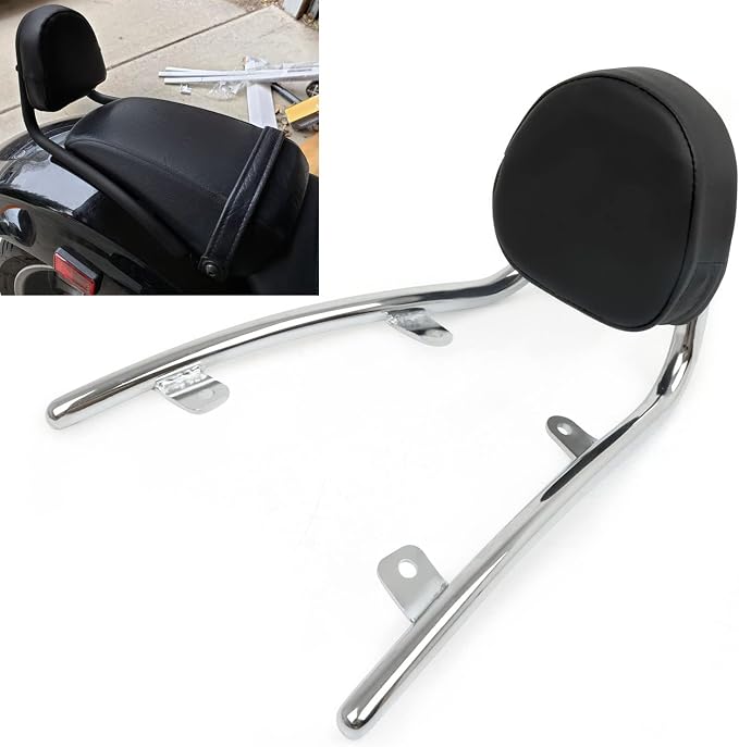 Detachable Backrest Sissy Bar Replacement for Honda Fury VT1300CX VT 1300 CX 2010-2025 Luggage Rack Passenger Backrest