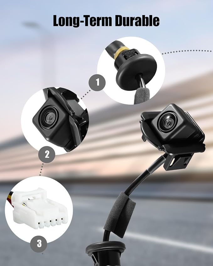 K015-67-RC0A Back Up Rear Camera Fit for Mazda CX-5 2013-2016, Park Assist Reverse Camera Replace K015-67-RC0 K01567RC0A K015-67-RC0 MA1960108 KD33-67-RC0 KD3367RC0A KD3367RC0B KD3367RC0