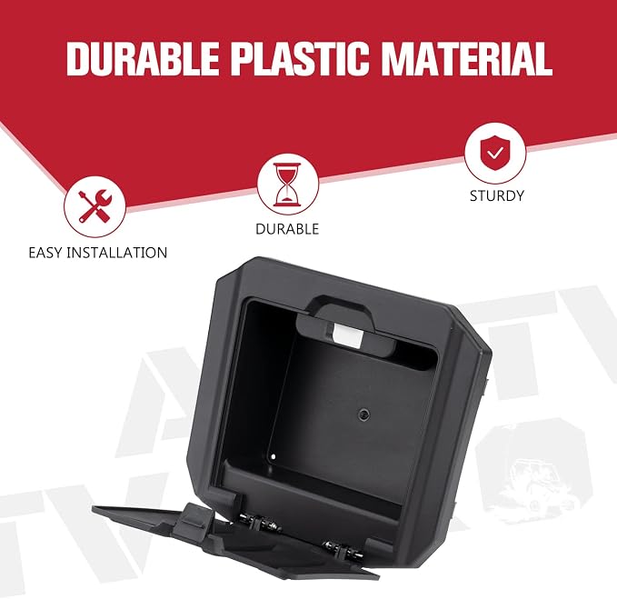 A & UTV PRO Center Console Dash Storage Box for 2020-2024 Polaris RZR PRO XP/ XP4 Accessories, Dash Storage Bins for RZR PRO R/Turbo R 2022-2024, Center Console for UTV