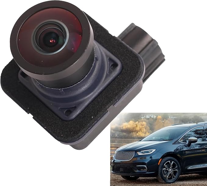 Rear Backup Camera Compatible with Chrysler Pacifica 2017-2023, 170° Wide-Angle Rear View Camera OE# 68227397AH 68227397AE 68227397AG