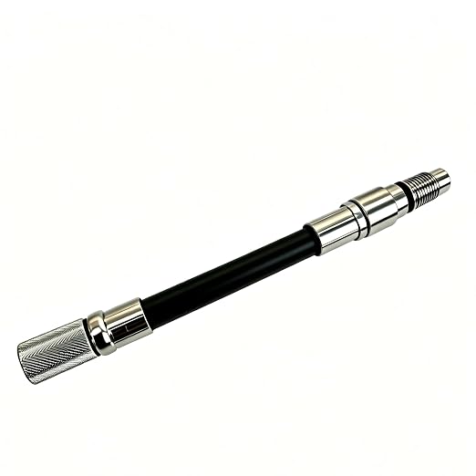 5608 12mm Compression Tester Adapter Compatible with 2008+ Ford 4.6L 5.4L 6.8L 3-Valve Engines, 12mm Male to 14mm Female Spark Plug Hole Thread, Deep Reach Cylinder Pressure Test Tool V2