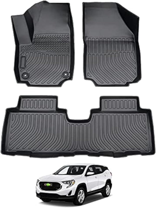 Cartist Floor Mats Fit for Chevy Chevrolet Equinox/GMC Terrain 2018-2024 (Not for EV), All Weather Car Floor Mats for Equinox Accessories, Waterproof Heavy Duty